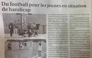 Du Foot pour des jeunes en situation de handicap