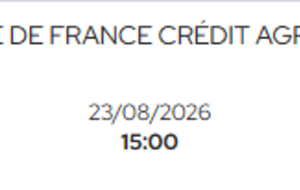 COUPE DE FRANCE CREDIT AGRICOLE